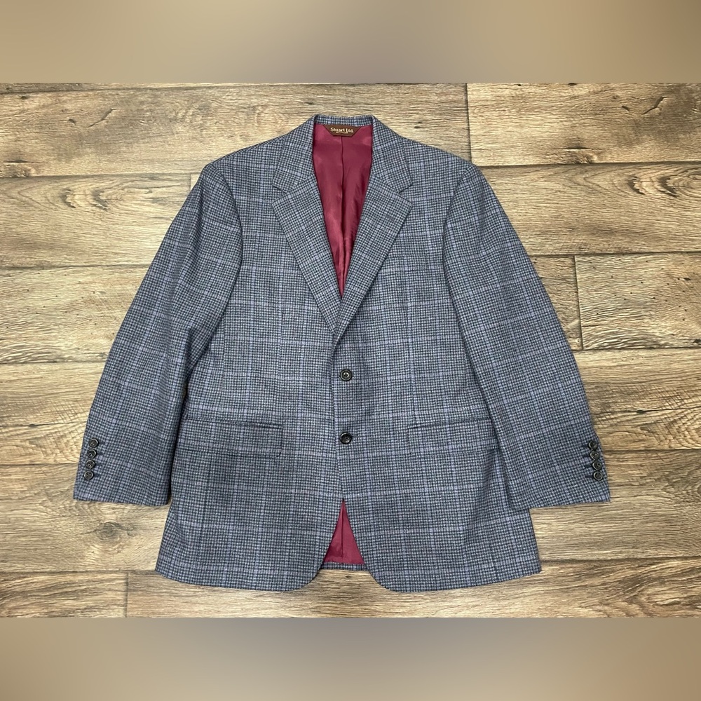 Paul Stuart Wool Two Button Blazer‎ Stuart Ltd